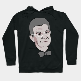 Jacques Lacan Minimal Portrait - Philosophy Hoodie